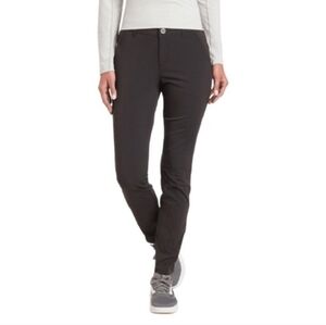 Kuhl Women’s Size 12 Innovair Skinny Pants Activewear Hiking Trousers In Black